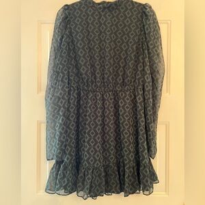 Zara Geometric Patterned Dress